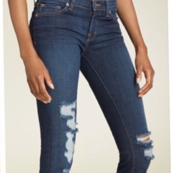 j brand low rise pencil leg